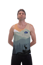 Load image into Gallery viewer, DEER IN MOUNTAINS Beach Volley Jersey
