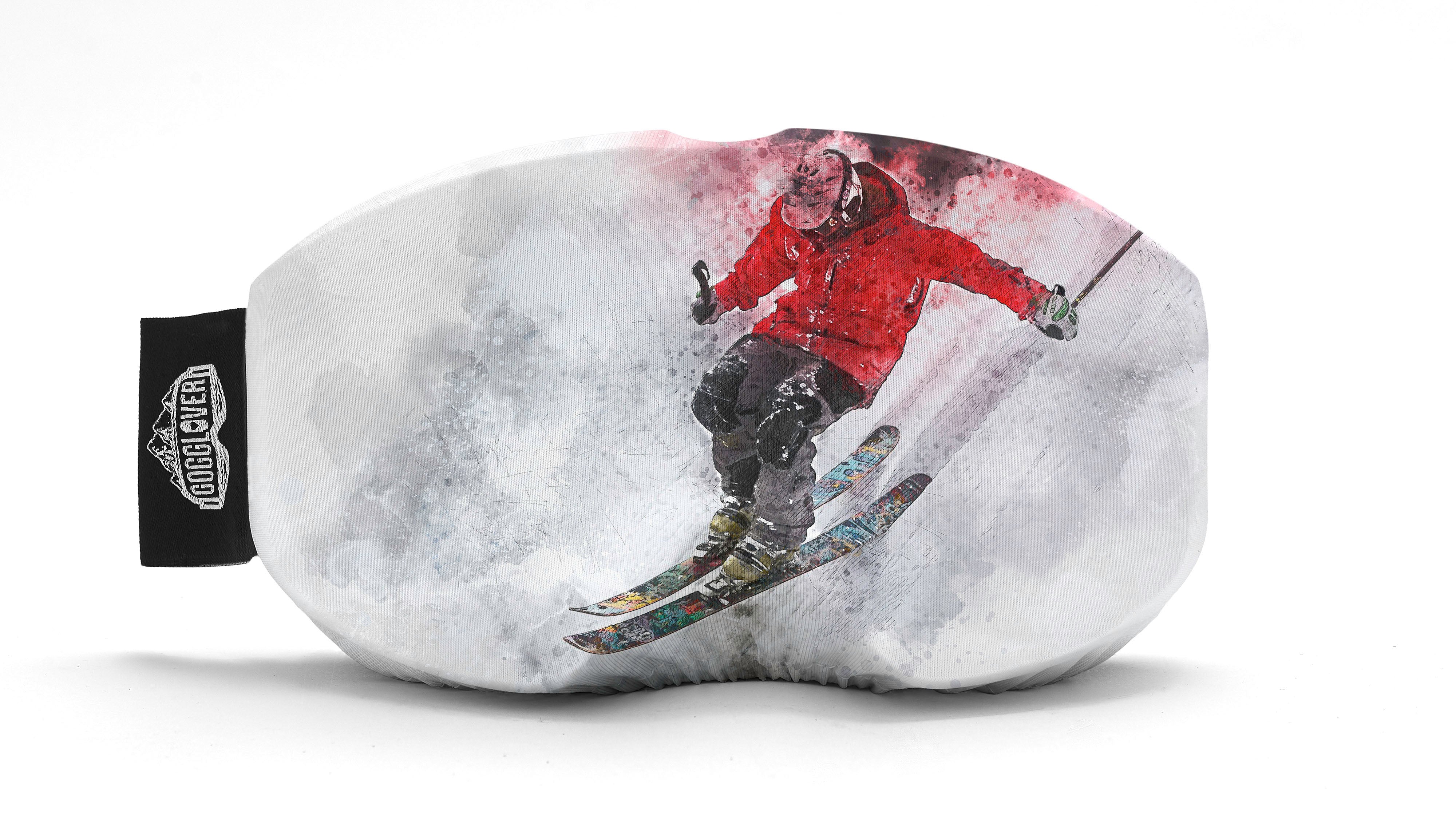 Skier gogglover protective ski goggle cover